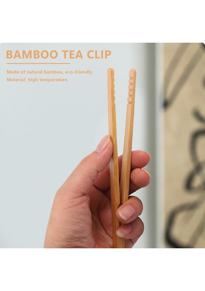 10 Parça Bambu Tost Maşası, Bambu Maşa 7 Inç Tost Maşası Doğal Bambudan Yapılmış Tost Ekmeği Turşuları Için Mükemmel (Yurt Dışından) fırsatları