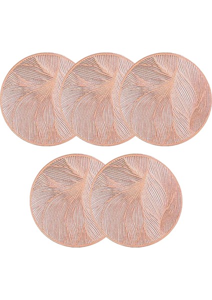 Yuvarlak Bardak Altlıkları Isıya Dayanıklı Bardak Altlıkları Kaymaz Koruyucu Mat Yemek Masası Mutfak Kahve Çay Sıcak Içecek Bardak Altlığı C (Yurt Dışından)