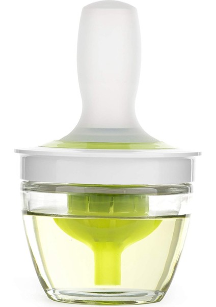 Yağ Şişesi ve Fırça Seti - Isıya Dayanıklı Izgara Fırçası - Mutfak Için Kaplı Silikon Dökme Hamur Fırçası (Yurt Dışından)