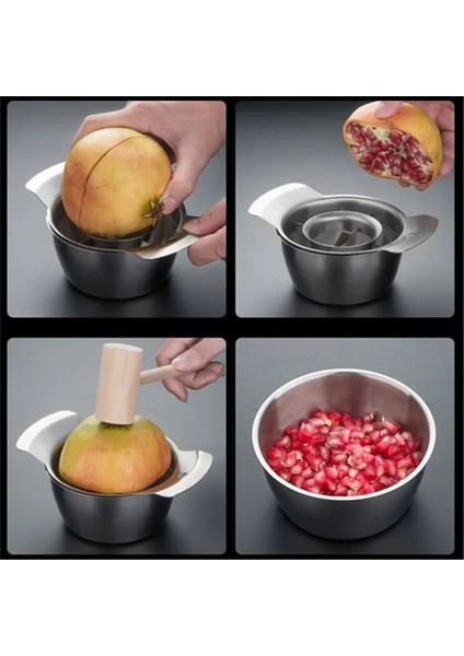 Paslanmaz Çelik Nar Soyma Posası Ayırıcı Mutfak Meyve Aleti Soyucu Çekirdek Çıkarıcı Mutfak Aleti B (Yurt Dışından) indirimleri