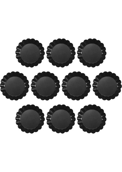 Yumurta Tart Kalıpları, 3 Inç Mini Tart Tepsileri Çıkarılabilir Taban, Kek Kek Muffin Kalıbı Teneke Kalıp Pişirme Aleti (10 Adet) (Yurt Dışından) modelleri