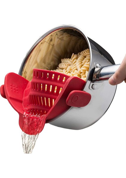 2 Adet Silikon Mutfak Süzgeci Klipsi Tava Drenaj Rafı Kase Huni Pirinç Makarna Sebze Yıkama Thermomix Tm5 Tm6,c Için (Yurt Dışından) fiyatları