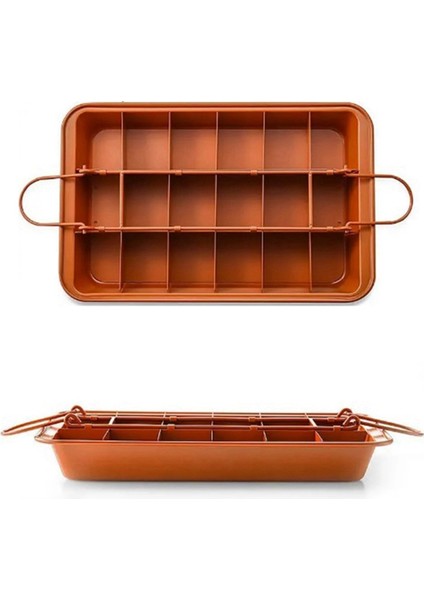 Pişirme Için Brownie Kalıbı Canlı Tabanlı Katı Yapışmaz Kaplama Kalınlaştırıcı Kek Kalıbı Pişirme Gereçleri Pişirme Için Her Şey (Yurt Dışından) modelleri