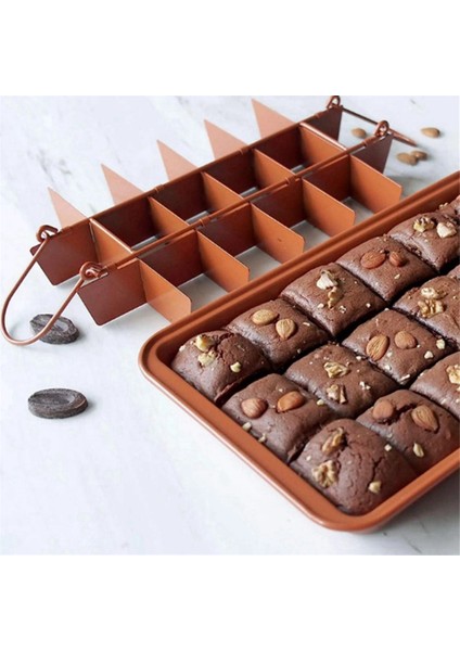 Pişirme Için Brownie Kalıbı Canlı Tabanlı Katı Yapışmaz Kaplama Kalınlaştırıcı Kek Kalıbı Pişirme Gereçleri Pişirme Için Her Şey (Yurt Dışından) fırsatları