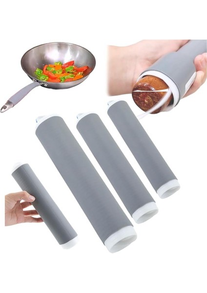 Tencere Sapı Için Yalıtımlı Silikon Kılıf, Geliştirilmiş Silikon Sıcak Sap, Haşlanma Önleyici Saplı Tava Sapı Seti (Yurt Dışından) fiyatları