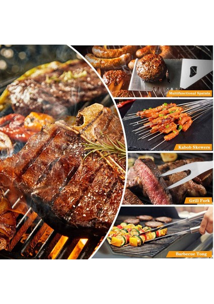 20 Adet/takım Barbekü Aleti Paslanmaz Çelik Barbekü Aletleri Setleri Mutfak Eşyaları Seti Barbekü Izgara Aletleri Seti Barbekü Aksesuarları (Yurt Dışından) fiyatları