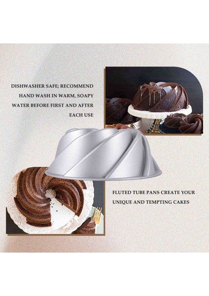 Inç Yapışmaz Yivli Kek Kalıbı Yuvarlak Kek Kalıbı Özel ve Yenilikçi Kek Kalıbı (Yurt Dışından) fırsatları