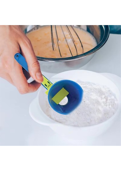 Hunili Ölçü Kaşığı, Kahve Için Hunili Ölçü Kaşığı, Kahve Için Protein Tozu Hunisi, Kuru Gıdalar (Yurt Dışından)