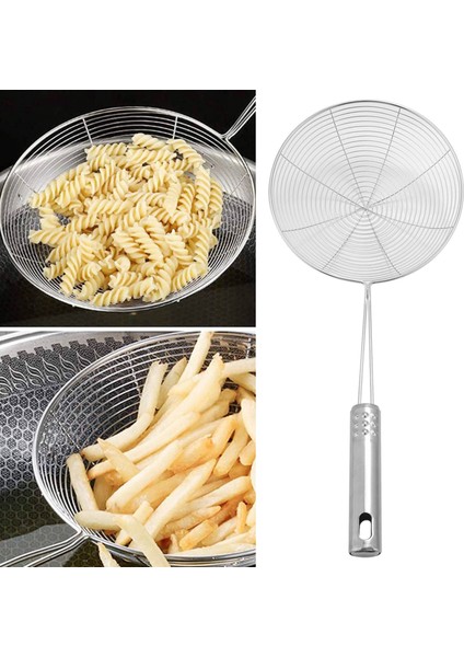 Skimmer Kaşığı, 4'lü Paket Paslanmaz Çelik Örümcek Süzgeç Skimmer Kaşığı, Donut Kaşığı, Mutfak Derin Fritözü Için Skimmer Kaşığı (Yurt Dışından) fırsatları