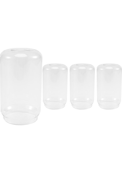 4'lü Paket Şekilli Cam Moda Su Süt Meyve Suyu Basit Meyve Suyu Bardağı Bira Bardağı Çalkalama Bardağı Tatlı Bardağı Kola Kupası, 400ML (Yurt Dışından) fiyatları