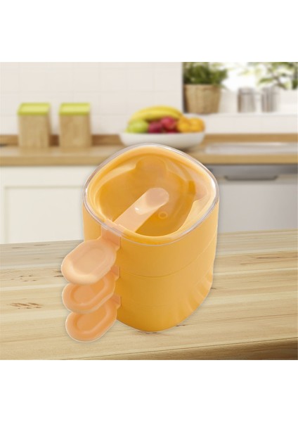 Çok Katmanlı Dondurma Kalıbı Silikon Ev Yapımı Istife Edilebilir Popsicle Kalıpları Kendin Yap Sevimli Yeniden Kullanılabilir Buz Popsicle Kalıbı Fildişi Beyazı (Yurt Dışından) indirimleri