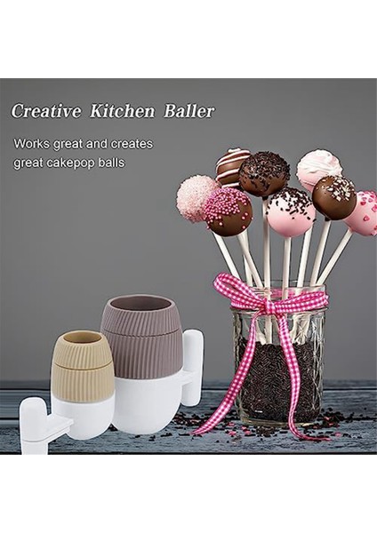 Köfte Makinesi, 2 Parça Yapışmaz Köfte Topu Makinesi, Boyutlu Kıyma Makinesi, Çok Fonksiyonlu Kıyma Makinesi Maşası (Yurt Dışından) fırsatları