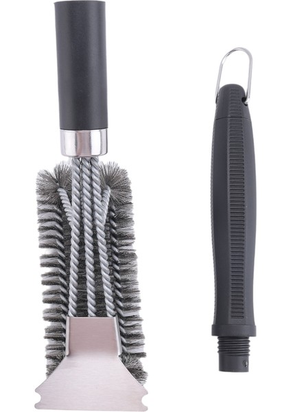 Izgara Fırçası ve Kazıyıcı Kılsız, Barbekü Aksesuarları Izgara Fırçası, Dış Mekan Izgarası Için Güvenli Paslanmaz Çelik Barbekü Fırçası (Yurt Dışından)