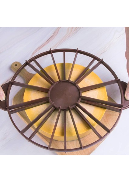 Pasta Dilimleyici, Pasta Bölücü Pasta Porsiyon Işaretleyici Yuvarlak 10/12 Parça Ekmek Kek Kesici Eşit Porsiyon Kesici Dilim Işaretleyici (Yurt Dışından) fiyatları