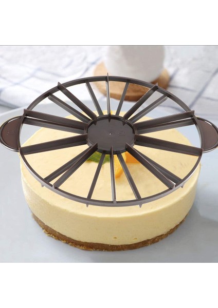 Pasta Dilimleyici, Pasta Bölücü Pasta Porsiyon Işaretleyici Yuvarlak 10/12 Parça Ekmek Kek Kesici Eşit Porsiyon Kesici Dilim Işaretleyici (Yurt Dışından) modelleri