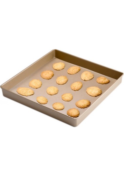 Dikdörtgen Karbon Çelik Fırın Tepsisi Yapışmaz Kaplamalı Kek Pişirme Tepsisi Çok Amaçlı Pişirme Cihazı (Yurt Dışından) fiyatları