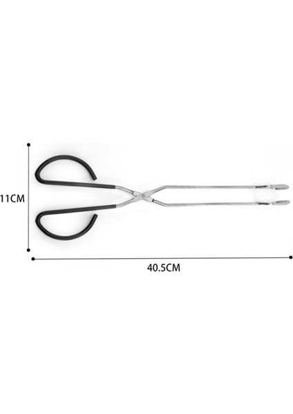 Barbekü Izgarası Için Rahat Saplı Paslanmaz Çelik Mutfak Maşası Ekstra Uzun Makas Maşası (Yurt Dışından) indirimleri