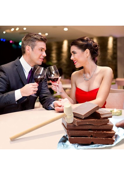 20 Adet Ahşap Çekiç, Çikolata Için Ahşap Çekiç, Deniz Ürünleri, Yengeç, Istakoz Için Çok Amaçlı, Katı, Doğal Mini Ahşap Çekiç (Yurt Dışından) indirimleri