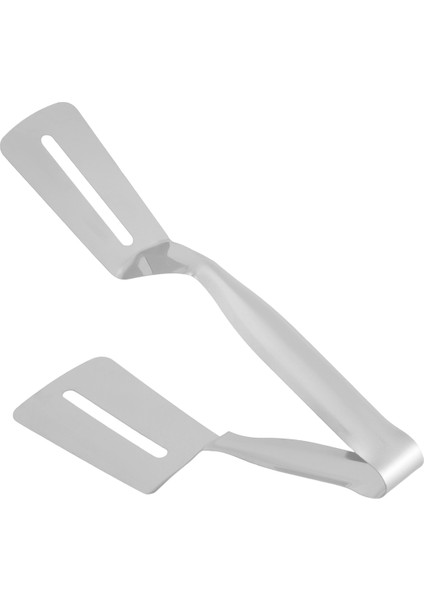 Paslanmaz Çelik Çift Taraflı Kürek Klipsi, Paslanmaz Çelik Spatula Mutfak Maşası, Izgara Kelepçesi, Döndürülebilir Spatula Klipsi (Yurt Dışından)