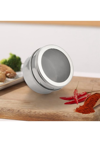 10 Adet/takım Şeffaf Kapaklı Manyetik Paslanmaz Çelik Baharat Kavanozu Sos Biber Baharat Saklama Kabı Mutfak Ev Eşyaları (Yurt Dışından) fiyatları