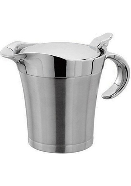 Paslanmaz Çelik Çift Katmanlı Posa Suyu Dağıtıcısı Biftek Suyu Tenceresi Baharat Kavanozu Mutfak Malzemeleri Sos Tenceresi (Yurt Dışından)