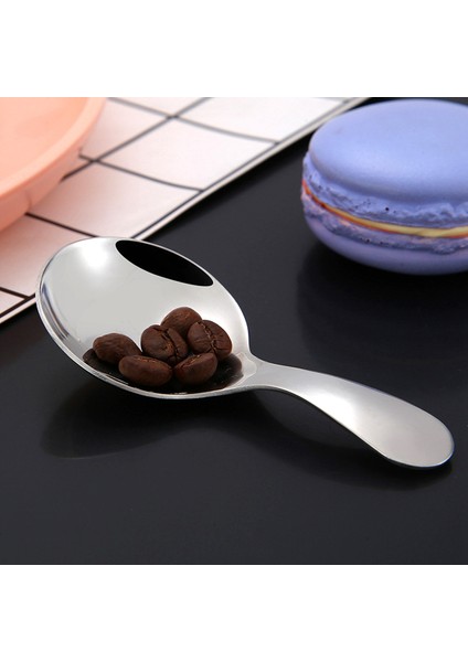 10 Adet Paslanmaz Çelik Kısa Saplı Kaşıklar Mini Tuz Kaşıkları Sos Kaşıkları Tatlı Kaşığı Çay Kahve Kaşıkları, Gümüş (Yurt Dışından) modelleri