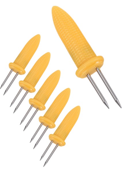 Adet Mısır Koçanı Mısır Çatalı Şişleri Silikon Saplı Paslanmaz Çelik Mısır Koçanı (Yurt Dışından) modelleri