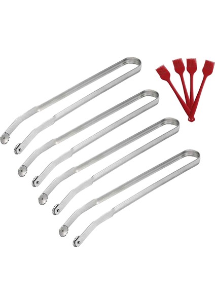 Sosis Çevirme Maşası, Mutfak Pişirme Maşası, Izgara Için Barbekü Maşası, Sosis Izgara Maşası, Uzun Saplı Mutfak Maşası (Yurt Dışından)