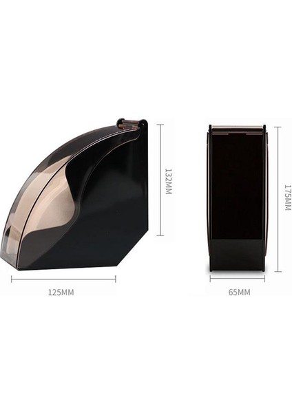 Akrilik Kahve Filtresi Tutucu Saklama, Kahve Filtre Kutusu ve Koni Kahve Filtreleri, Toz Geçirmez Kahve Filtre Kağıdı Rafı (Yurt Dışından) fiyatları