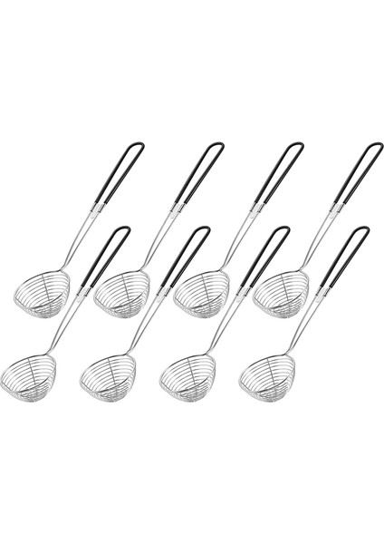 Sıcak Tencere Süzgeç Kepçeleri, Paslanmaz Çelik Sıcak Tencere Süzgeç Kaşıkları, Mini Ağlı Kepçe, Saplı Süzgeç Kepçe (Yurt Dışından)