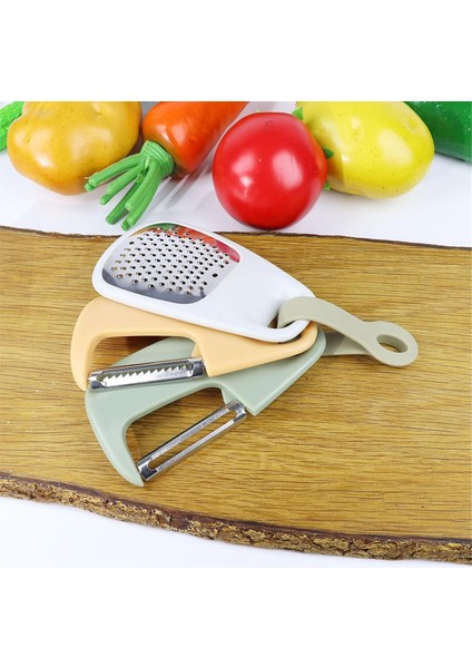 Parçalı Mutfak Aletleri Seti, Sebze Soyucu, Jülyen Soyucu, Sarımsak/zencefil Öğütücü, Üst Üste Yerleştirilebilir Pişirme Aletleri Aksesuarları (Yurt Dışından) modelleri