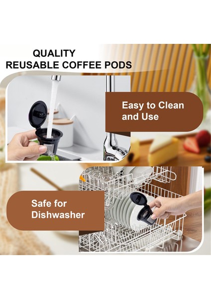 Keurig 1.0 ve 2.0 Demleyiciler Için Evrensel Uyumlu Yeniden Kullanılabilir Kahve Filtreleri ve Kahve Kapsülleri ve Yeniden Doldurulabilir Kcups Kahve Filtreleri (Yurt Dışından) fiyatları