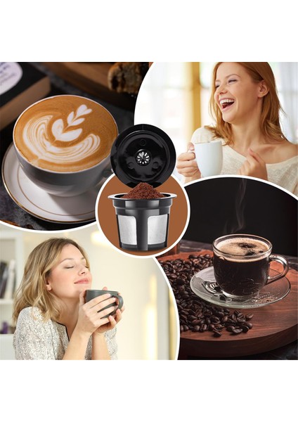 Keurig 1.0 ve 2.0 Demleyiciler Için Evrensel Uyumlu Yeniden Kullanılabilir Kahve Filtreleri ve Kahve Kapsülleri ve Yeniden Doldurulabilir Kcups Kahve Filtreleri (Yurt Dışından) indirimleri