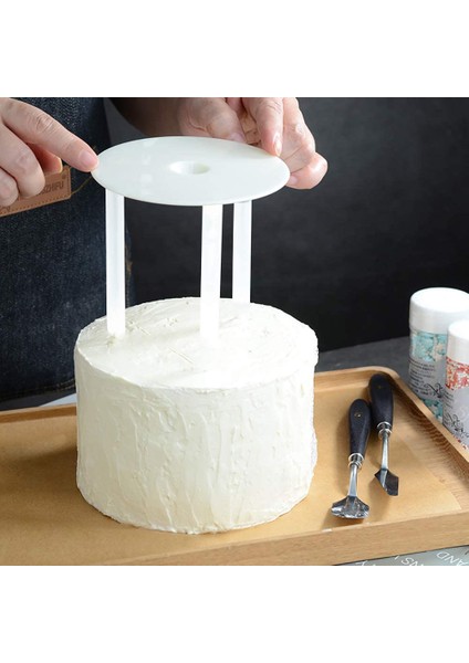 Katlı Pasta Yapımı ve Istifleme Için 50 Adet Plastik Beyaz Pasta Dübel Çubuğu (0,4 Inç Çap 12 Inç Uzunluk) (Yurt Dışından) modelleri