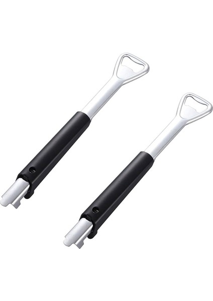 Ayarlanabilir Kavanoz Açacağı, Kavanoz Tutuculu Çok Fonksiyonlu Paslanmaz Çelik Konserve Açacağı, Rahat Tutuşlu Kavanoz Kapağı Açacağı (Yurt Dışından)