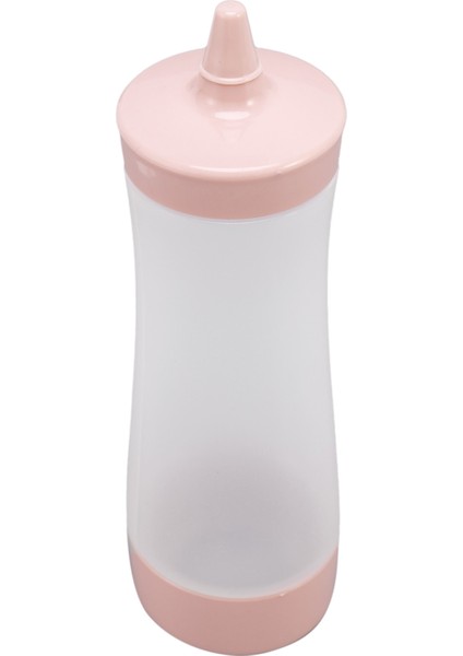 Sıkma Şişesi Mutfak Aksesuarları Sos Teknesi Plastik Sos Sirke Yağ Ketçap Sos Şişesi Baharatlık Dispenseri Pembe + Şeffaf (Yurt Dışından) modelleri