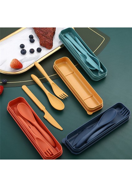 Takım Buğday Samanı Çatal Bıçak Takımı, Yeniden Kullanılabilir Taşınabilir Seyahat Gereçleri Seti (Kutulu), Kaşık Bıçak Çatal (Yurt Dışından) fiyatları