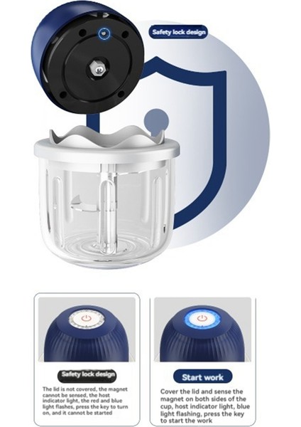 Elektrikli Sarımsak Doğrayıcı Gıda Doğrayıcı Kablosuz Mini Sarımsak Aletleri Soğan Sarımsak Sebze Doğrayıcı Sarımsak Presi Kırıcı (Yurt Dışından) fırsatları