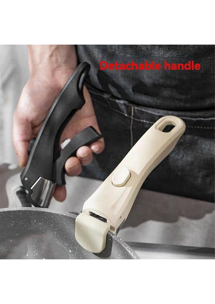 Tencere ve Tavalar Için 1 Adet Çıkarılabilir Sap, Üniversal Haşlanma Önleyici Klips, Tüm Tencere ve Tavalar Için Uygun Çıkarılabilir Tencere Sapı (Yurt Dışından) indirimleri