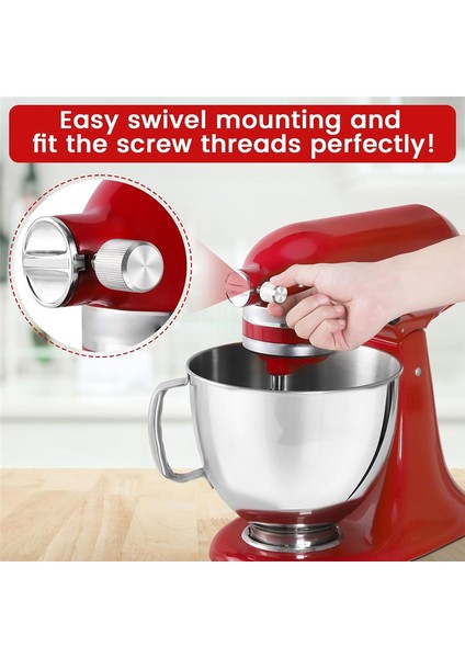 Kitchenaid Stand Mikserler Için 4 Adet Bağlantı Düğmesi Başparmak Vidası, Göbek Vidası Aksesuar Değişimi (Yurt Dışından) indirimleri