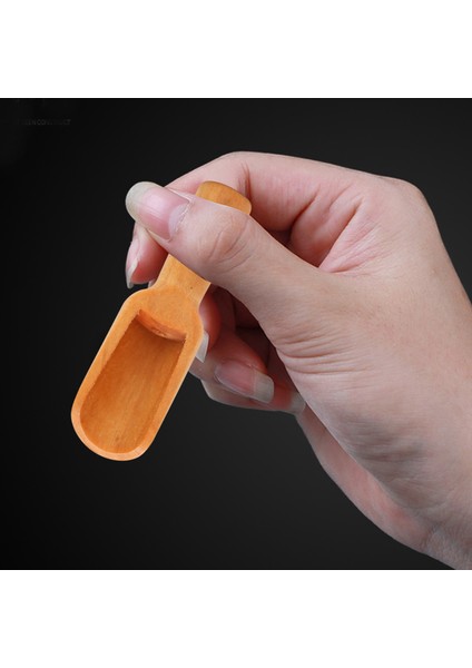 10 Adet Ahşap Mini Kepçe Tuz Şeker Kahve Kaşığı Mutfak Pişirme Aleti (Yurt Dışından) fırsatları