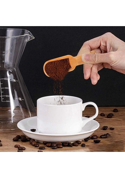 10 Adet Ahşap Mini Kepçe Tuz Şeker Kahve Kaşığı Mutfak Pişirme Aleti (Yurt Dışından) indirimleri