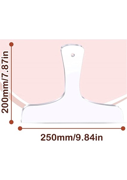 Parçalı Ahşap Işleme Akrilik Şablonları - Mutfak Için Şarküteri Tahtası Sapı/kesme Tahtası Açısal Eğri Çizim Şablonları (Yurt Dışından) fırsatları