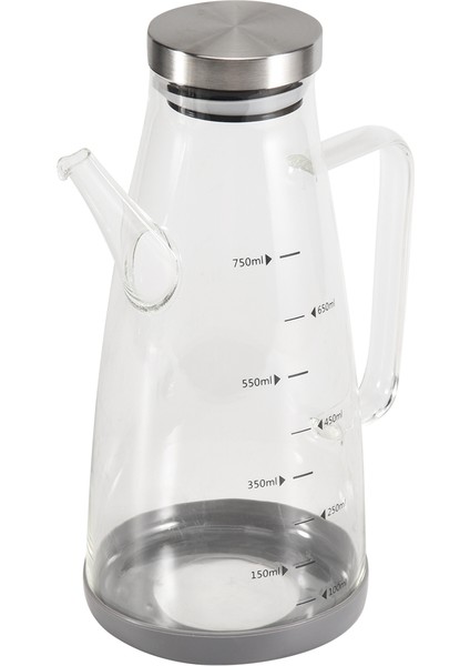 Pişirme Için Büyük Yüksek Borosilikat Cam Yağ Şişesi, Kaymaz Silikon Tabanlı 25 Floz Yağ ve Sirke Dağıtıcı Şişe (Yurt Dışından) modelleri