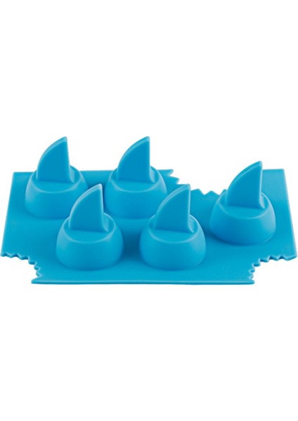 Dondurucu Için Silikon Köpekbalığı Yüzgeci Şeklinde Buz Kalıbı, Kendin Yap Köpekbalığı Yüzgeci Jöle Kalıp, Köpekbalığı Severler Için Buz Kalıpları Hediye 1 Adet (Yurt Dışından)