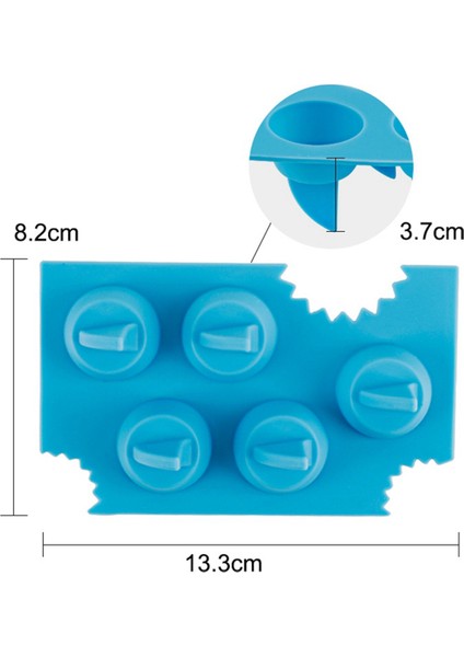 Dondurucu Için Silikon Köpekbalığı Yüzgeci Şeklinde Buz Kalıbı, Kendin Yap Köpekbalığı Yüzgeci Jöle Kalıp, Köpekbalığı Severler Için Buz Kalıpları Hediye 1 Adet (Yurt Dışından) fiyatları