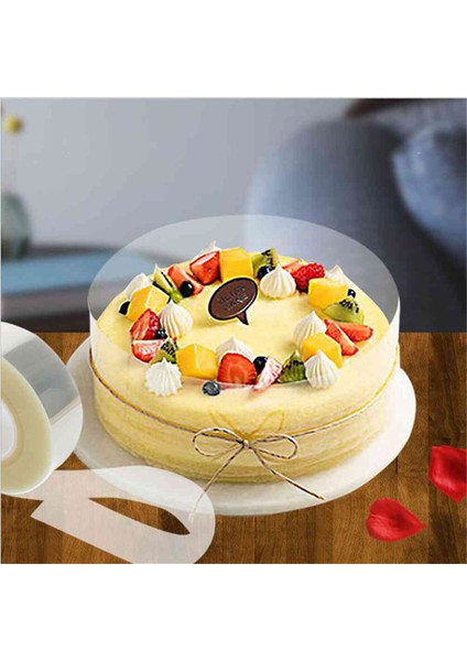 Pasta Kenar Filmi Şeffaf Pasta Kenar Koruma Mutfak Pastası Çikolata Şekerleme Kenar Filmi A (Yurt Dışından) indirimleri