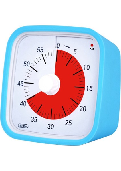 VT01 60 Dakikalık Görsel Zamanlayıcı Sessiz Geri Sayım Zaman Yöneticisi Düşmeye Dayanıklı Çalar Saat Öğrenciler Için Kendin Yap Zamanlayıcı Öğrenme Aracı (Yurt Dışından)