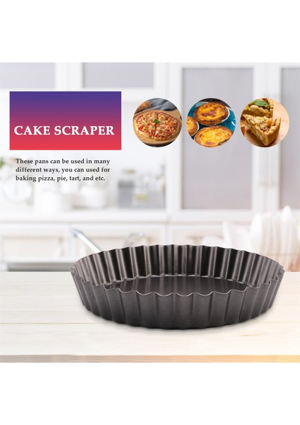 Turta Kalıbı, Yapışmaz Turta Kalıbı, Yuvarlak Kiş Tart Tepsisi, Çıkarılabilir Tabanlı Pizza Tabağı, Fırın Kapları (14/20/24 Cm) (Yurt Dışından) fırsatları