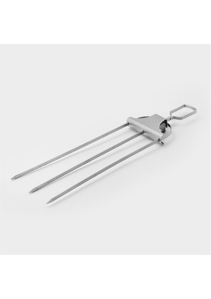 Yönlü Şişler, Izgara Için Metal Şişler, 3 Çatallı Barbekü Şişi, Itme Çubuğu Kaydırıcılı Metal Izgara Şişi (Yurt Dışından) fiyatları